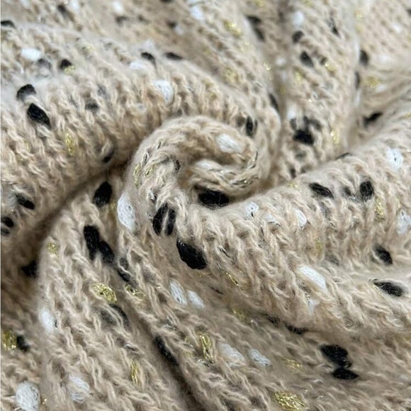 Luxe chunky marble knitted sweater top - Picture 6 of 6